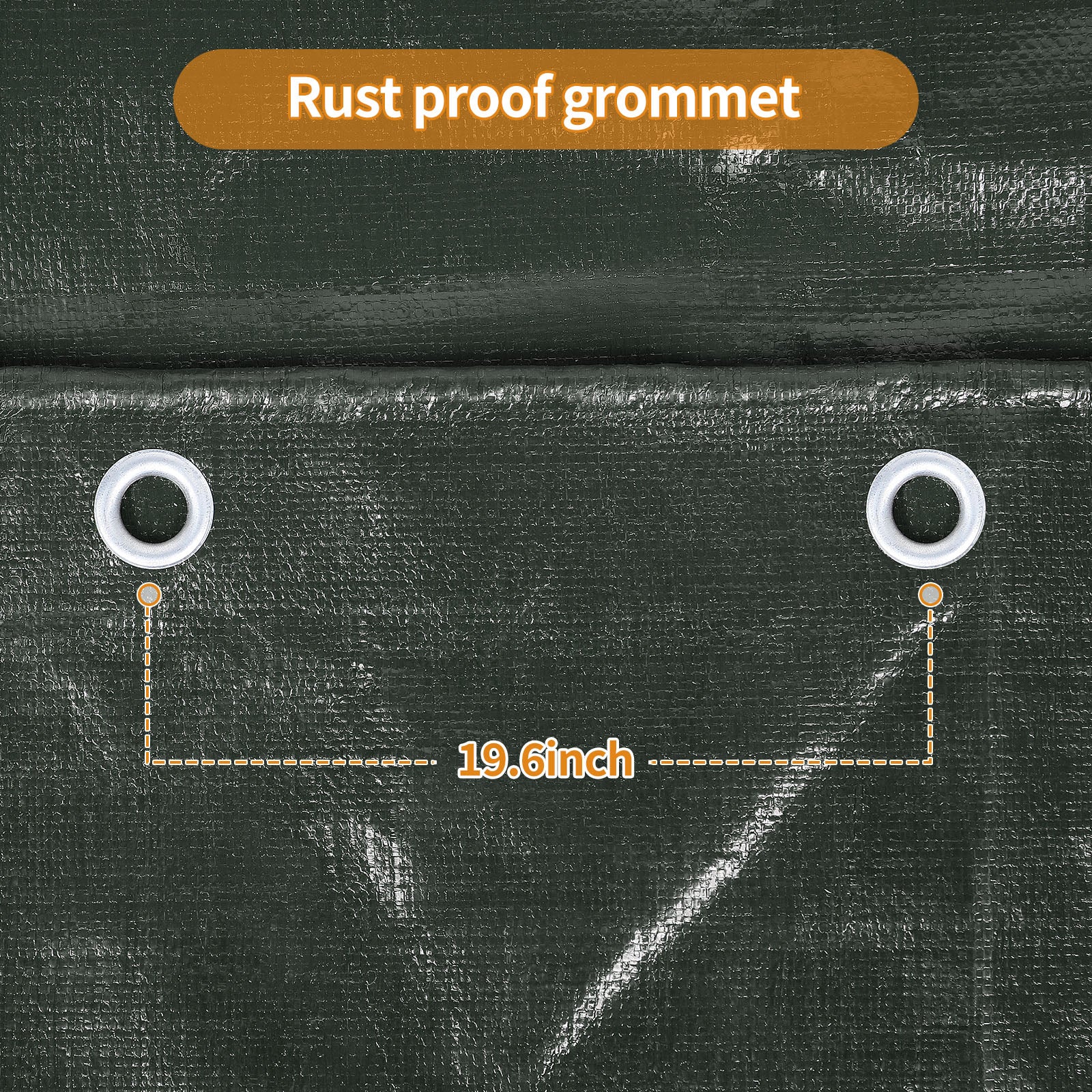 8' x 30' Heavy Duty Tarp Waterproof 2Pack 5Mil Thick Tarpaulin