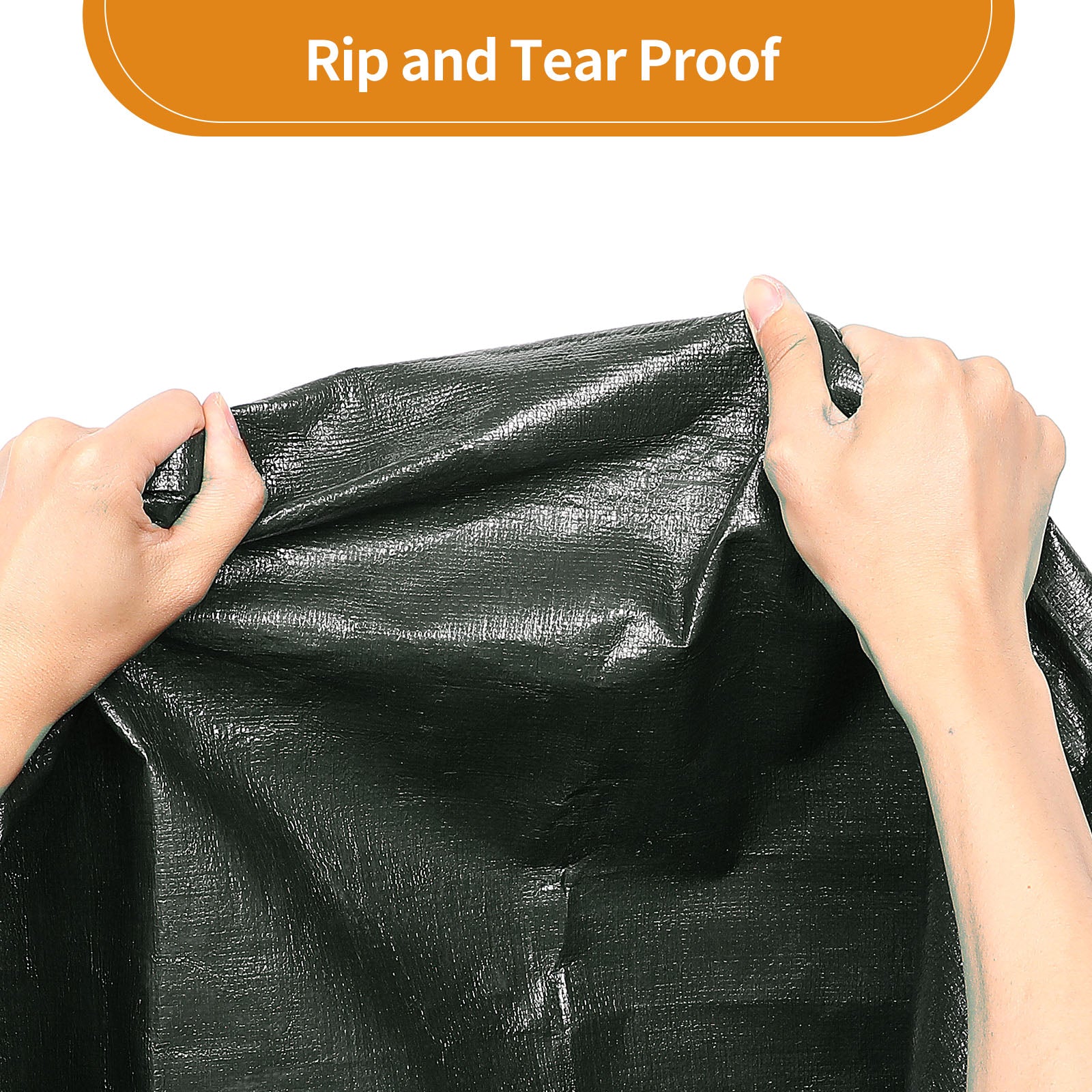 8' x 30' Heavy Duty Tarp Waterproof 2Pack 5Mil Thick Tarpaulin