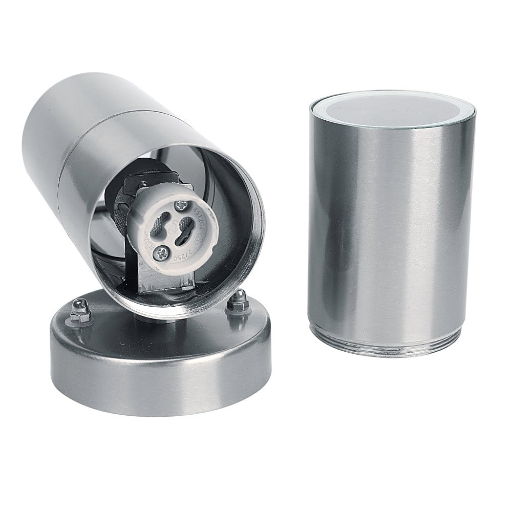 Outdoor Wall Sconce Porch Light 2-Pack Stainless Steel Exterior Wall Lights