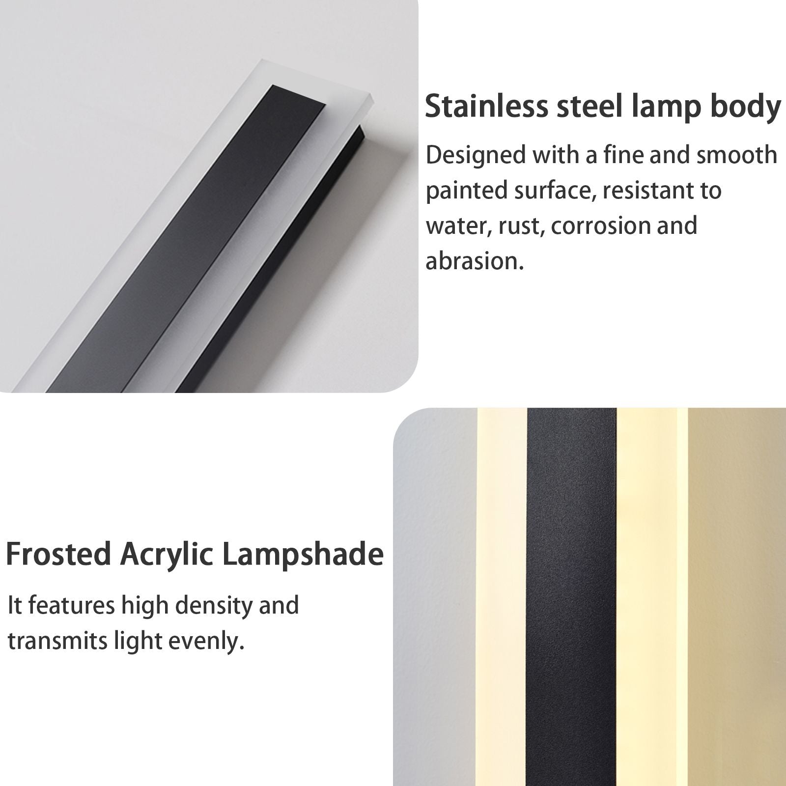 16in Long Wall Light Modern LED Wall Lamp