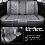 Universal Car Seat Covers 5 Seats Full Set Automotive Leather Protector