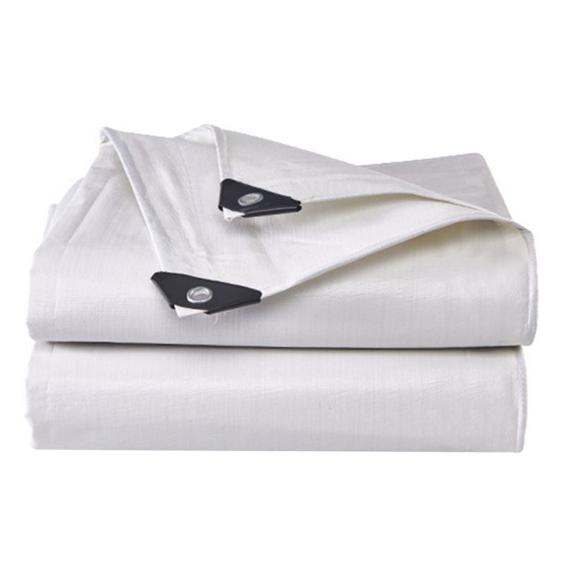 White Waterproof Poly Tarp 12mil