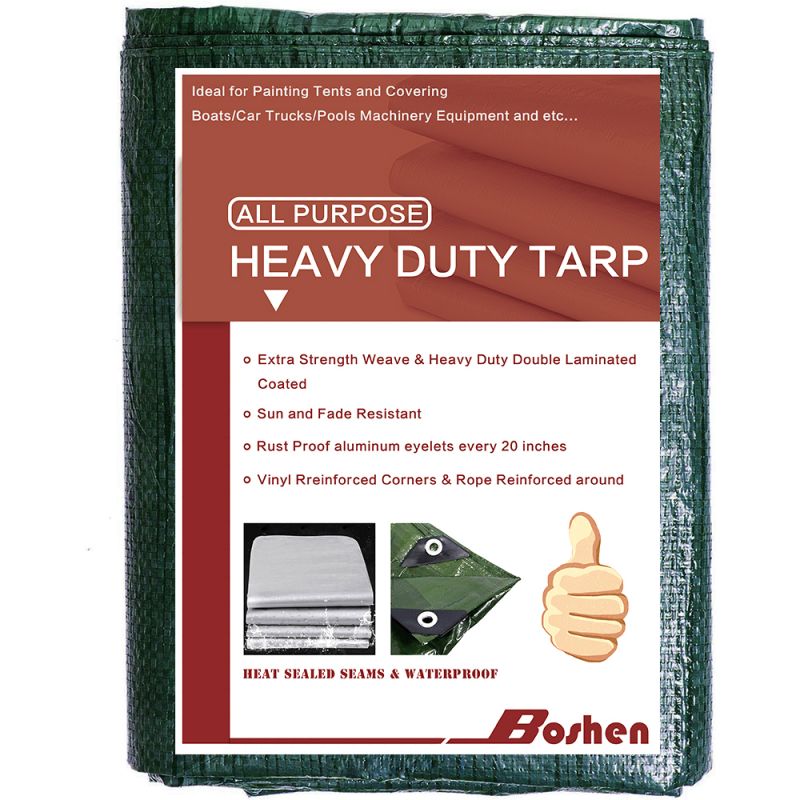 Heavy Duty Poly Tarp Cover 5mil