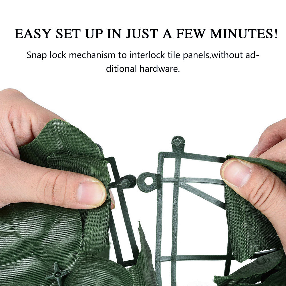 Artificial Ivy Privacy Fence Screen, 39" x 118"