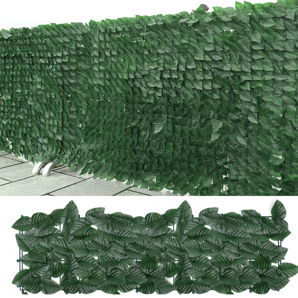 Artificial Ivy Privacy Fence Screen, 39" x 118"