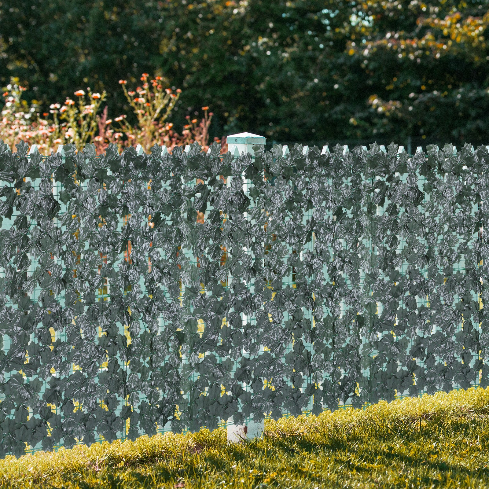 Artificial Ivy Privacy Fence Screen