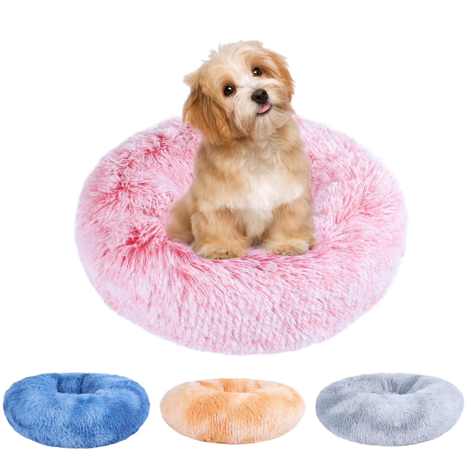 pink pet bed