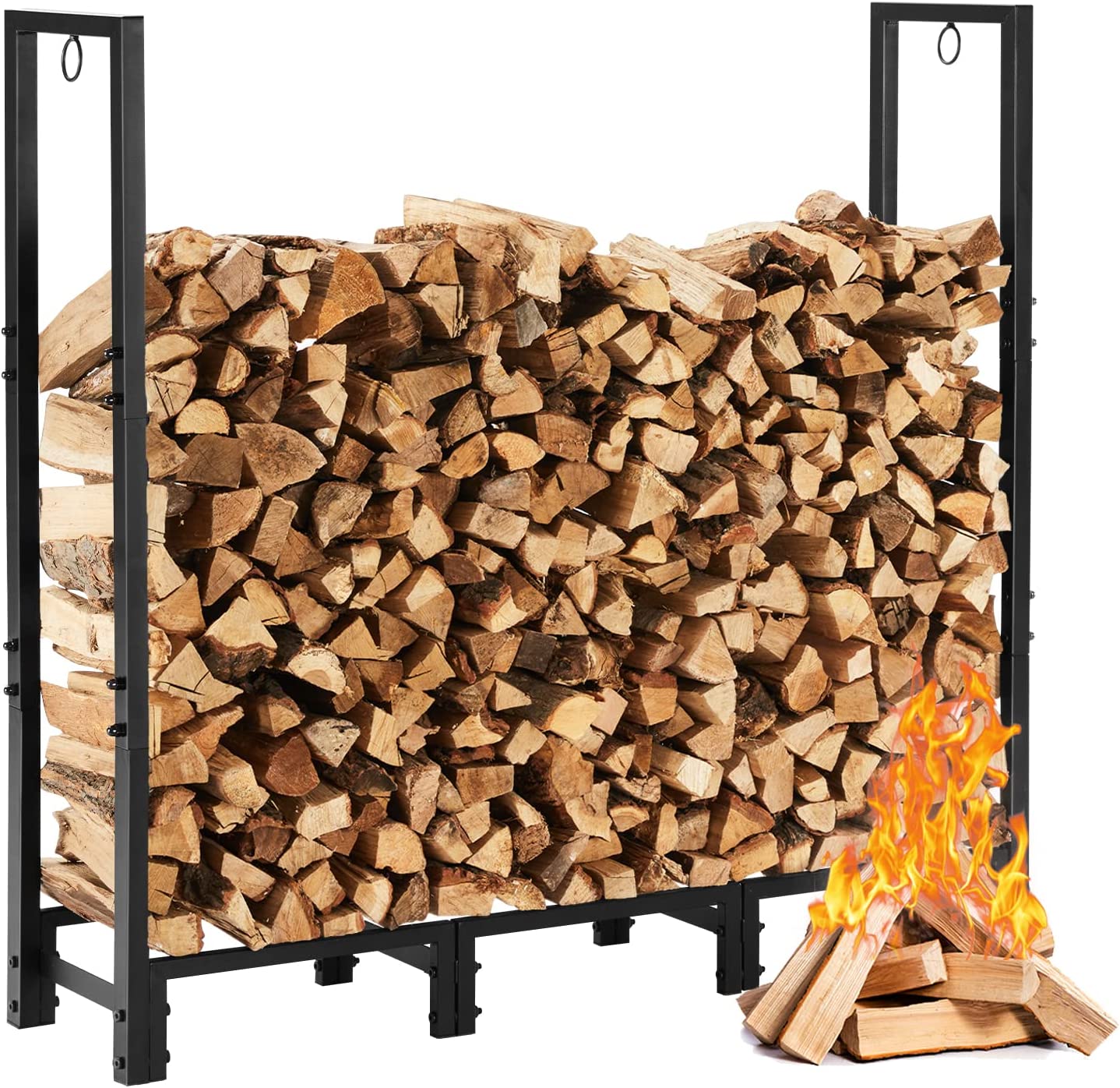 4FT Firewood Rack