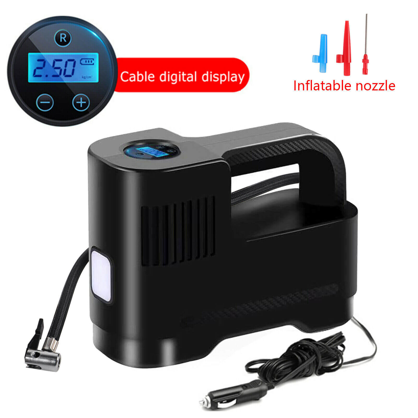 12V Car Tire Inflator digital
