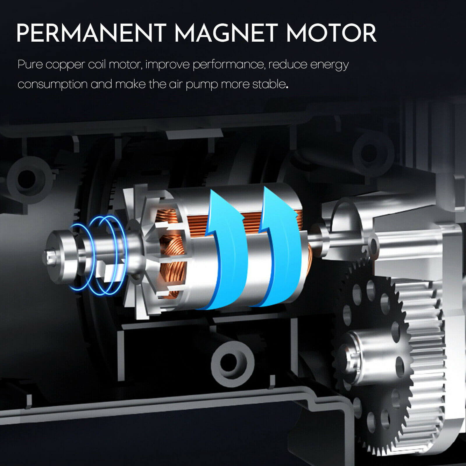 12V Car Tire Inflator feature