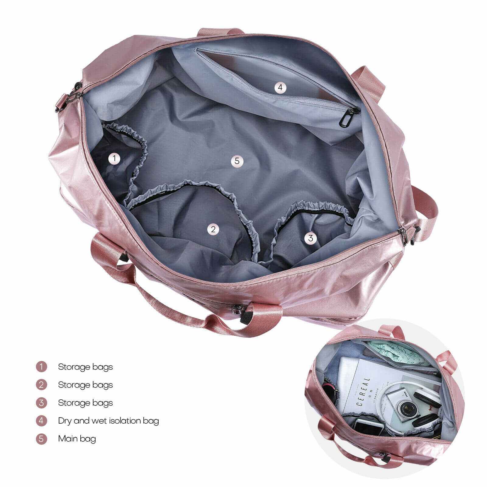 design of 18" Large Travel Duffle Bag