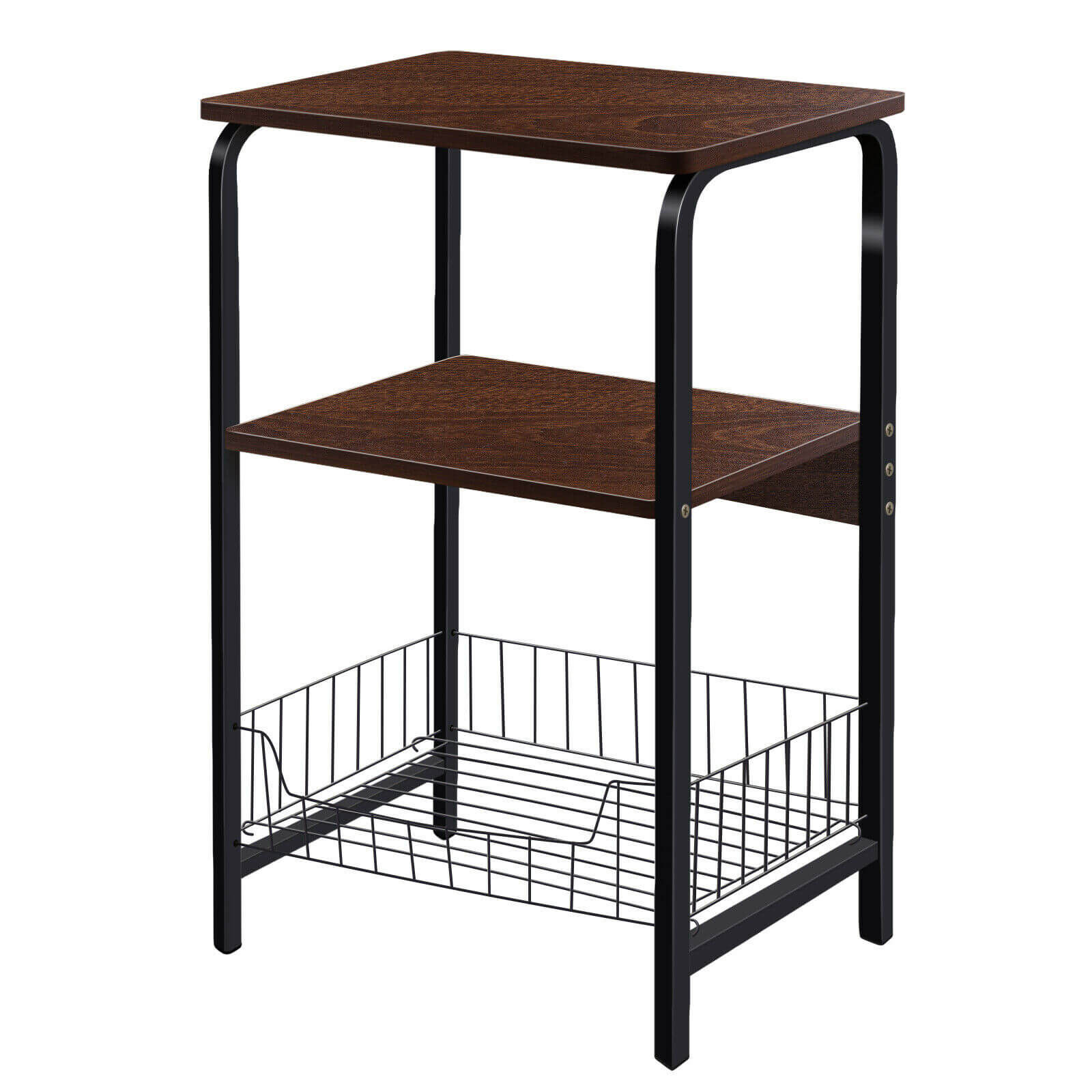 3-Tier Sofa Side Table