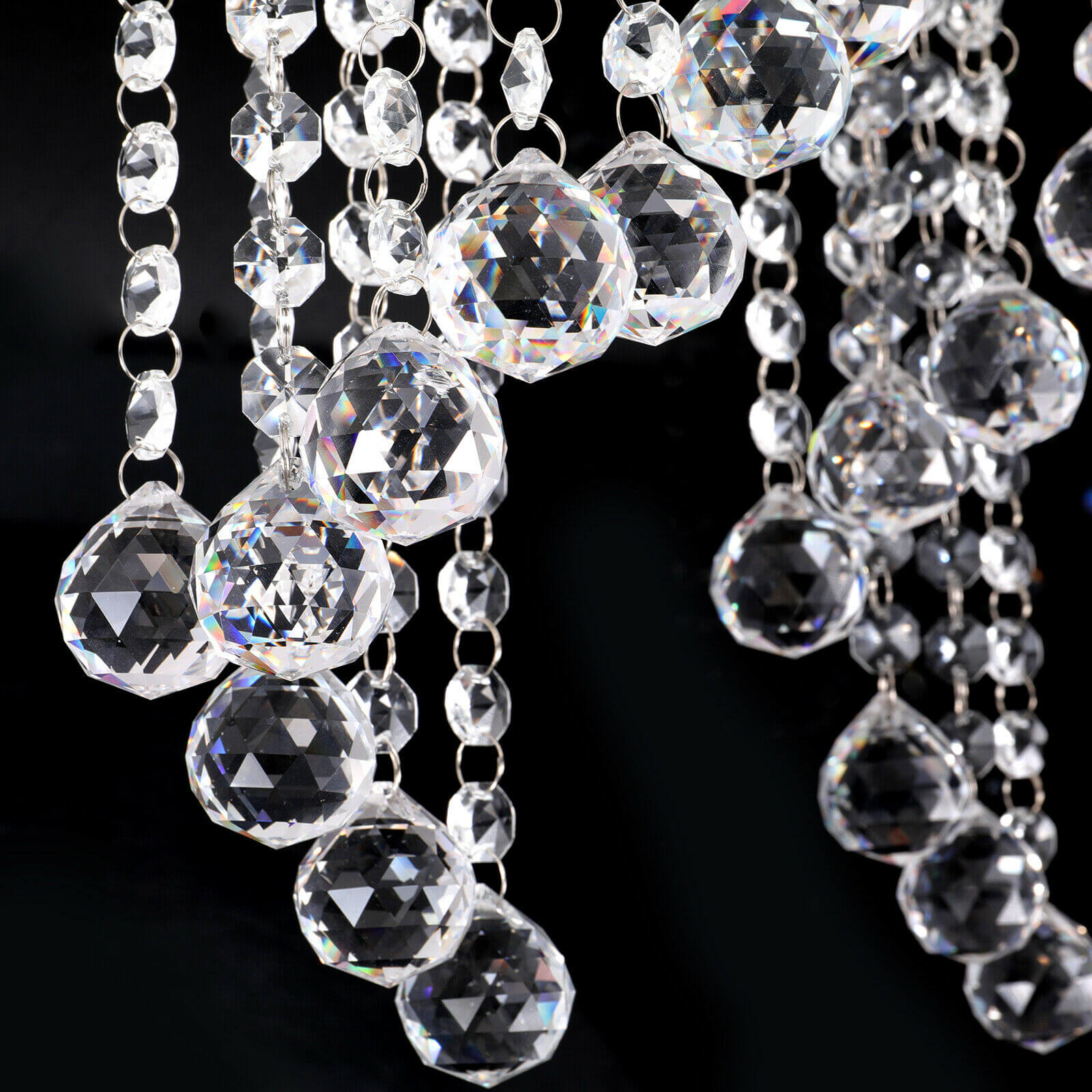 luxury 2-Light Raindrop Ceiling Light