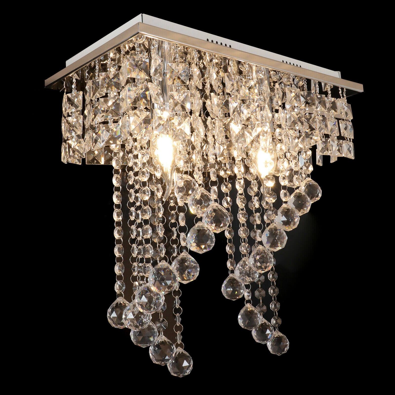 2-Light Raindrop Ceiling Light