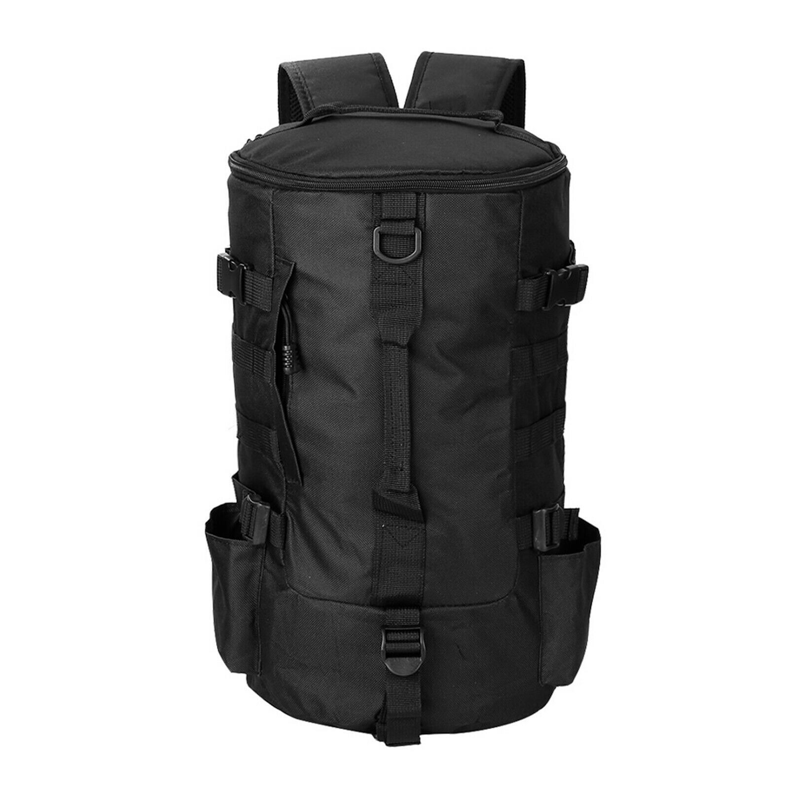 23L Black Fishing Tackle Backpack