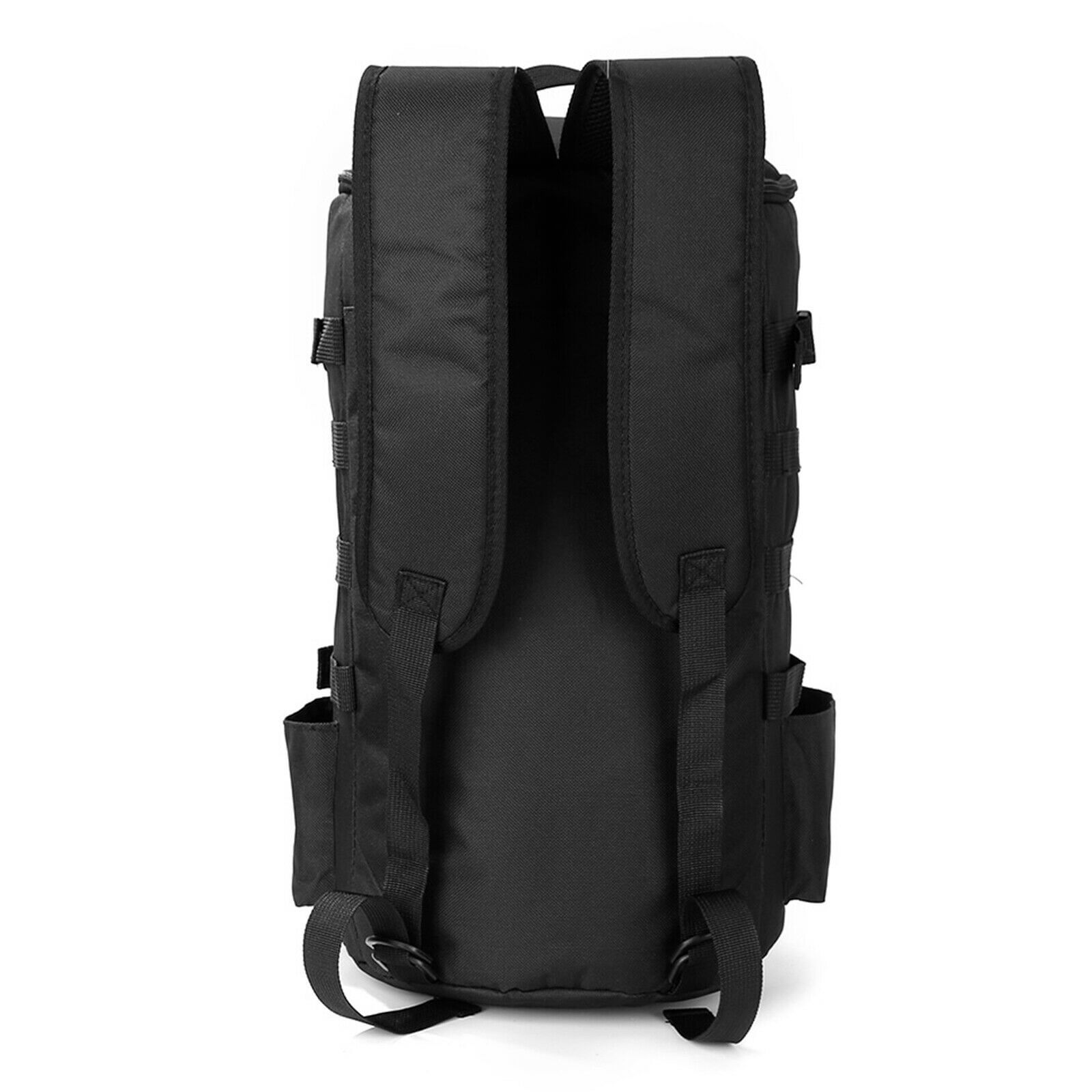 Back Appearance of Black Fishing Backpack
