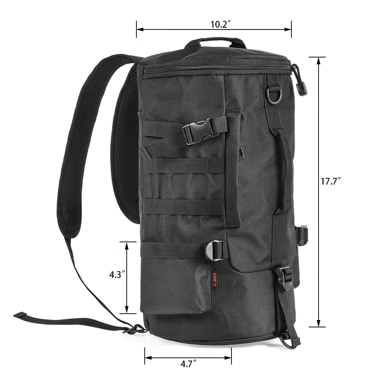 Fishing Tackle Backpack Size