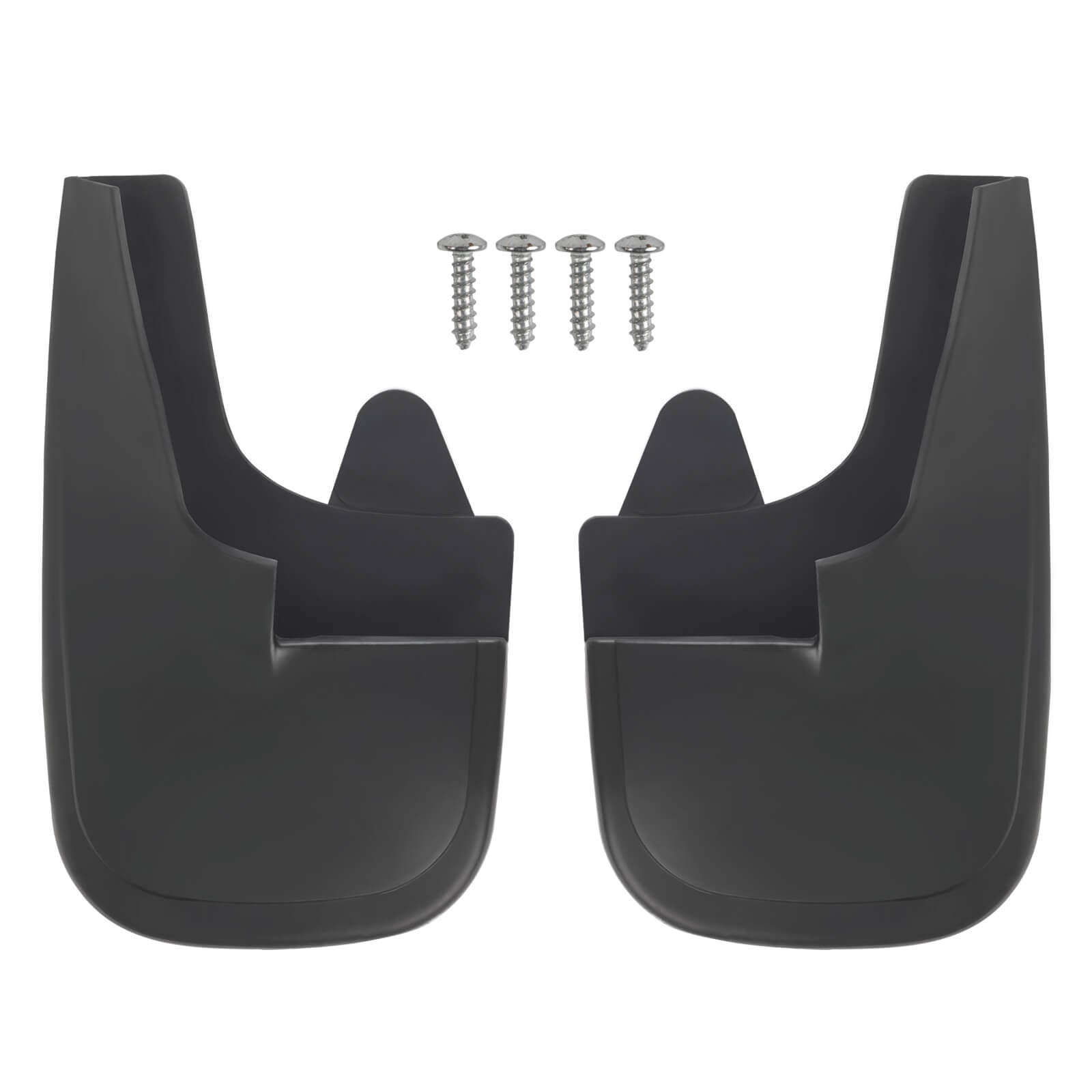 2Pc Universal Rubber Car Mud Flaps - BCBMALL