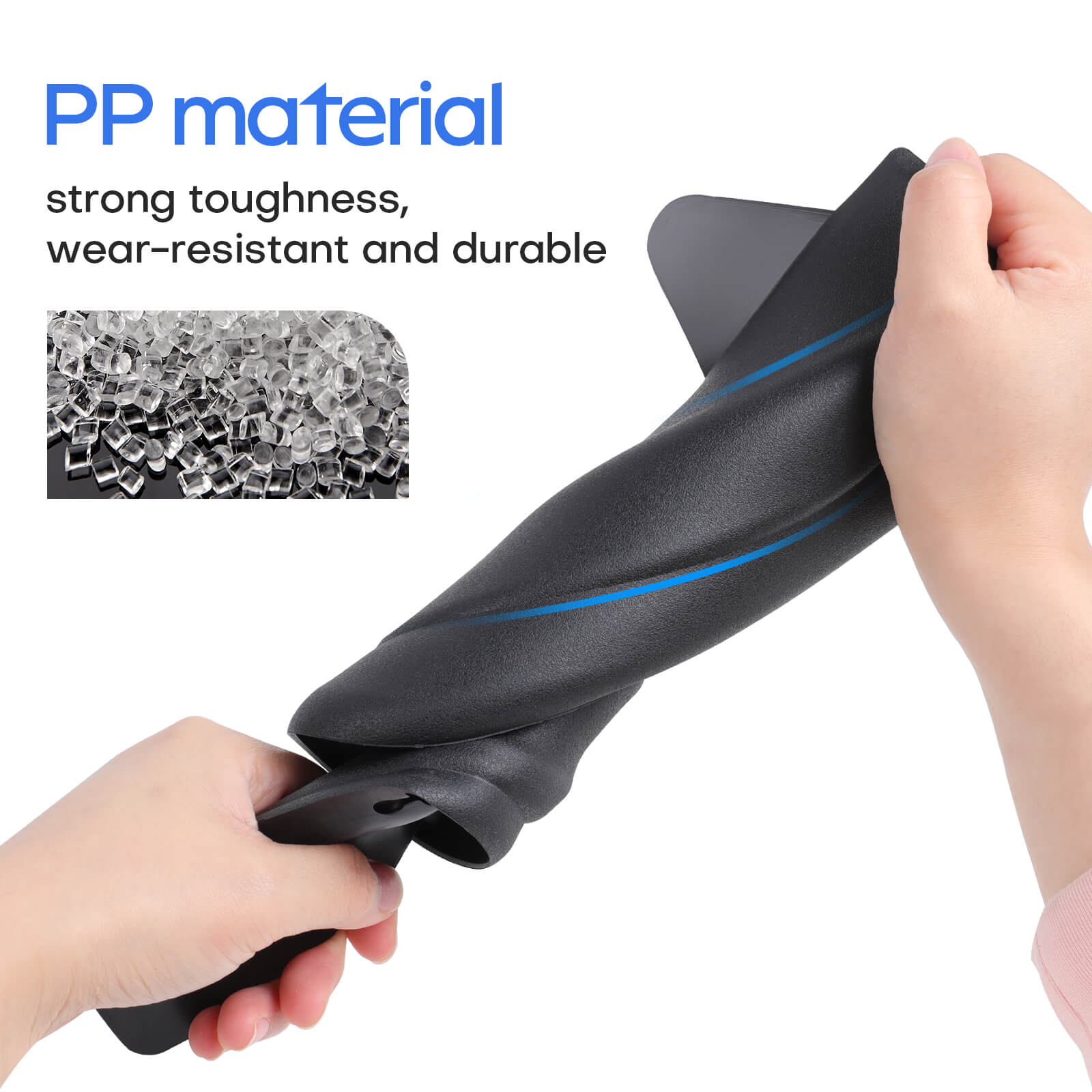 2pcs Universal Car Front Rear Splash Guards with Screws - BCBMALL