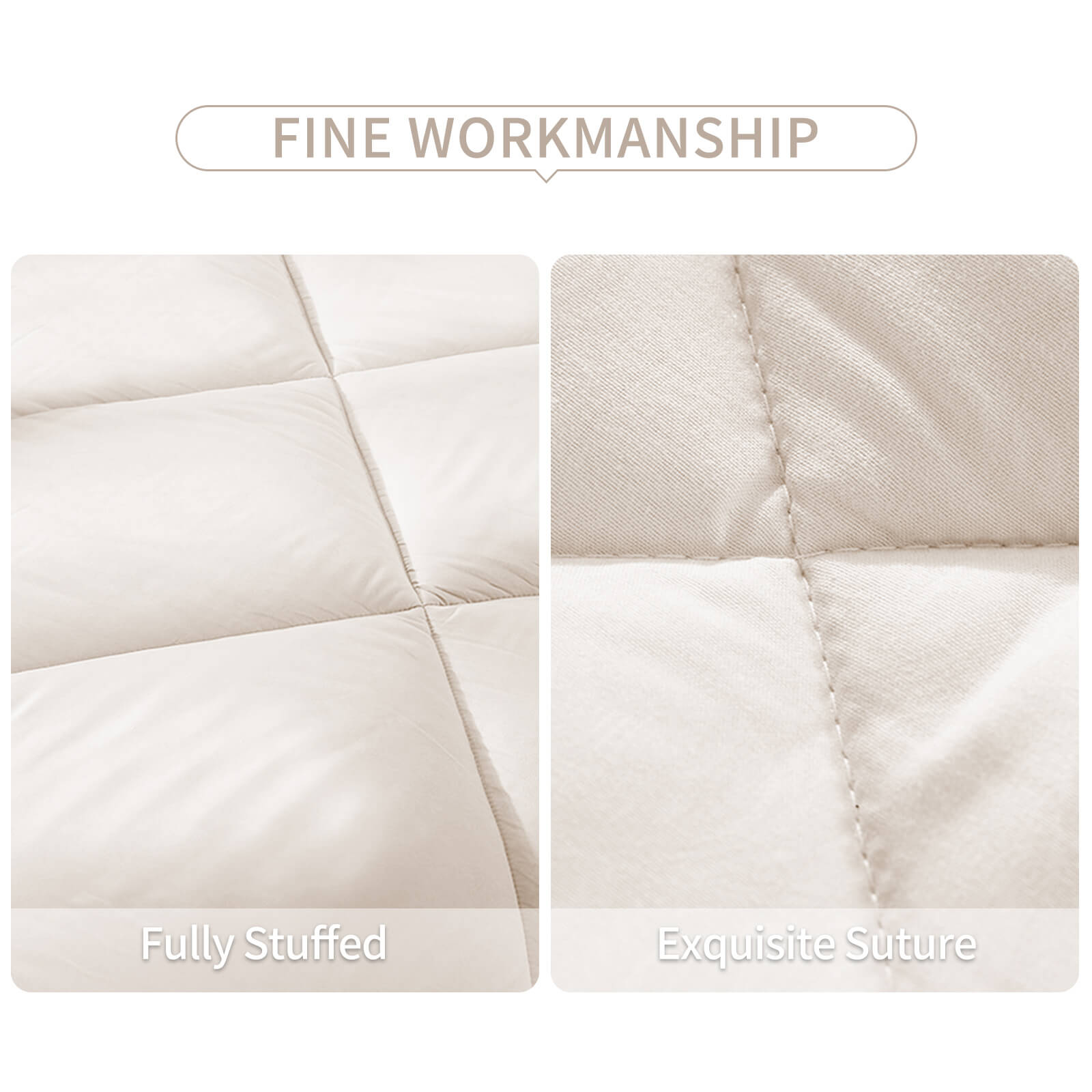 3 Pieces Reversible Comforter Set Details