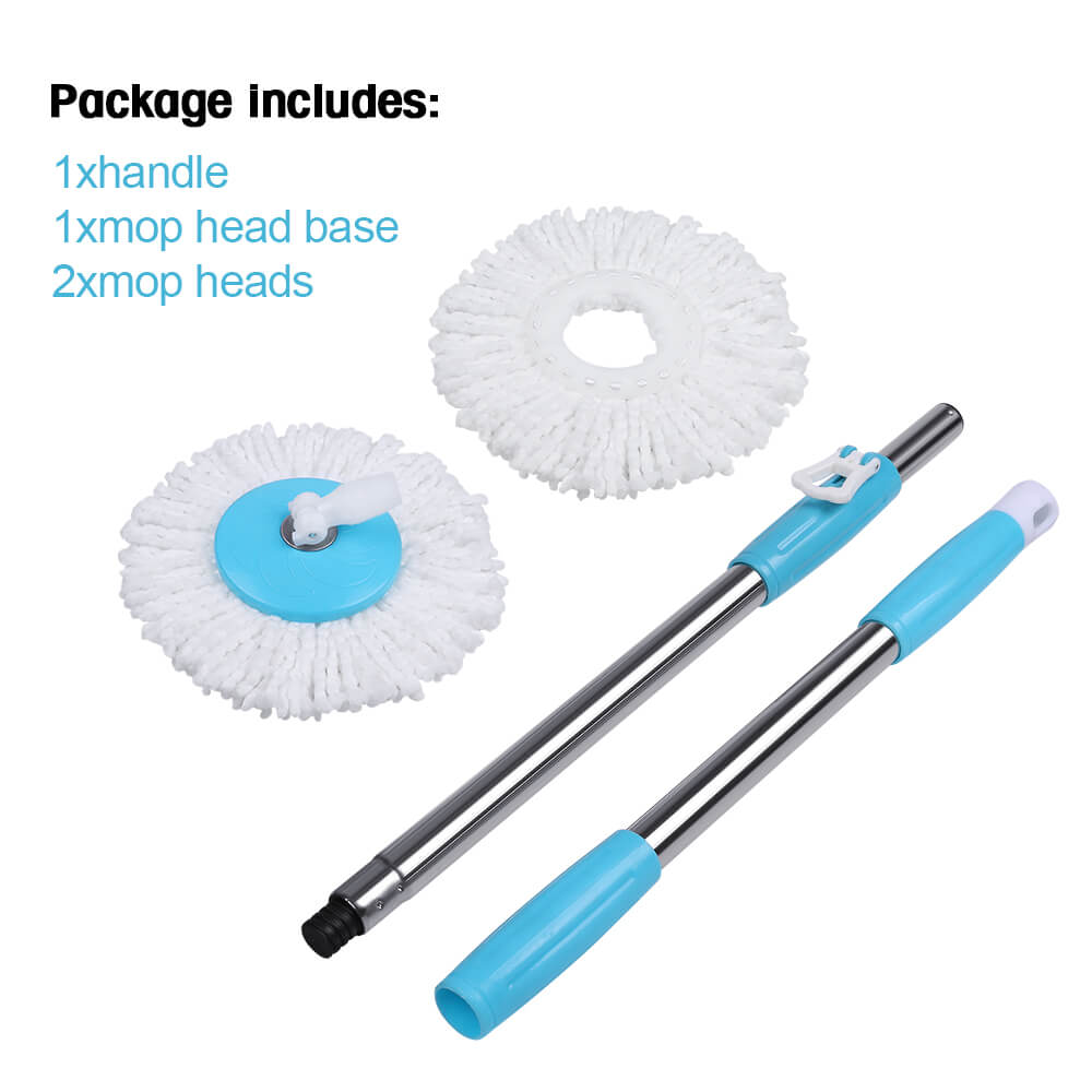 360° Spin Mop Pole Handle Package