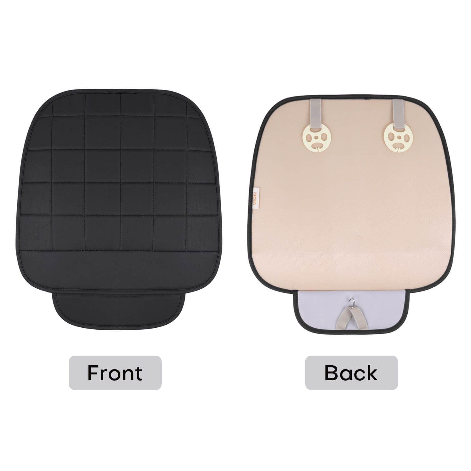 black 3D Breathable Car Seat Pad