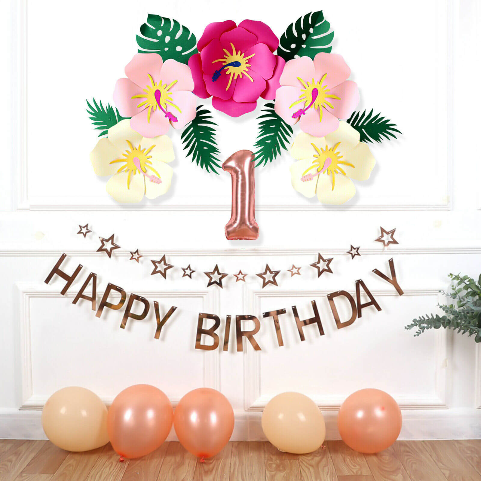 3D Paper Flower Decoration usage