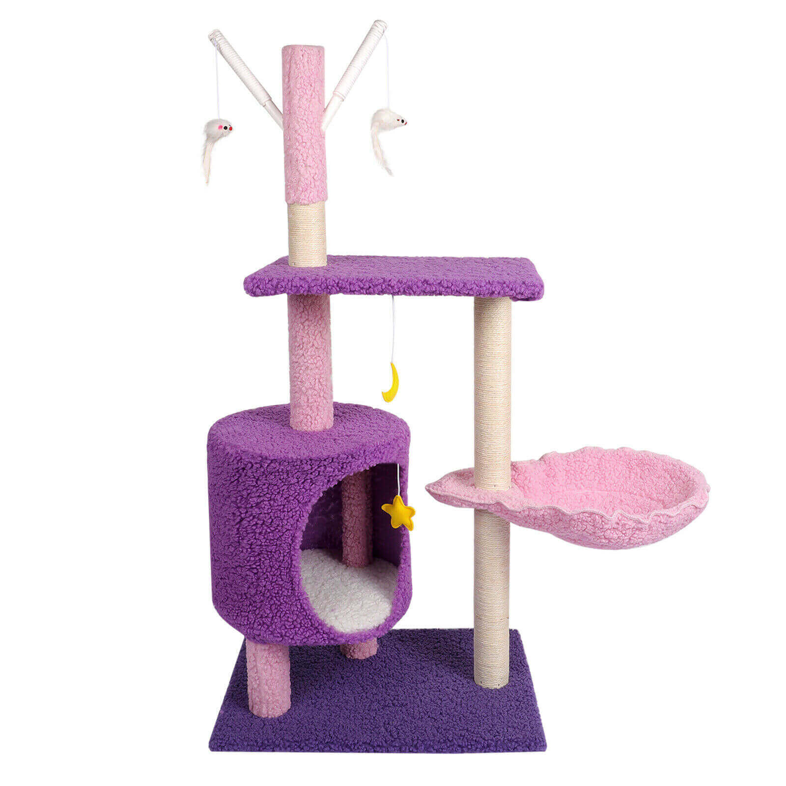 41" Cat Tree Scratching Tower