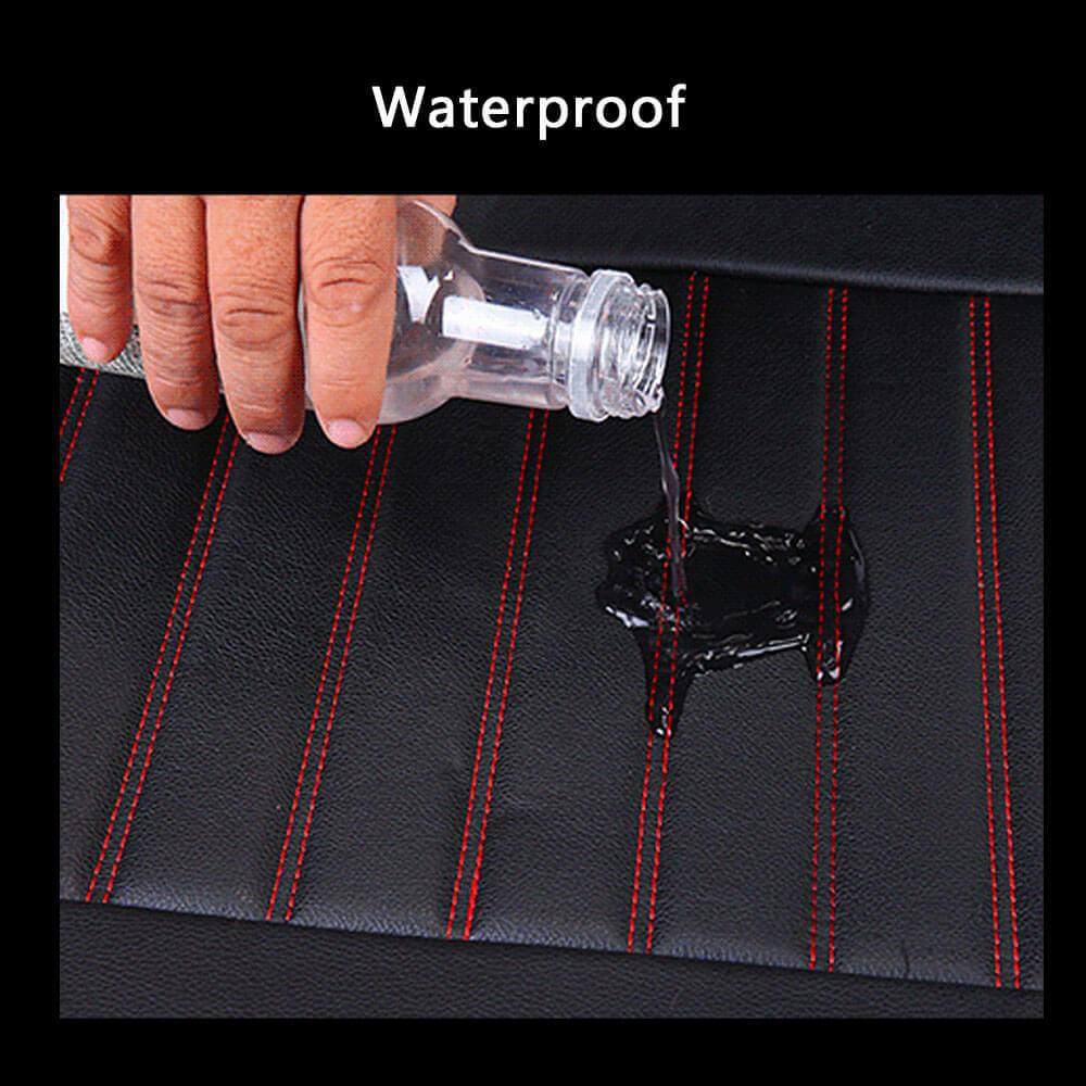 feature of 5-Seat Car Leather Seat Covers, 3D Stereo Version