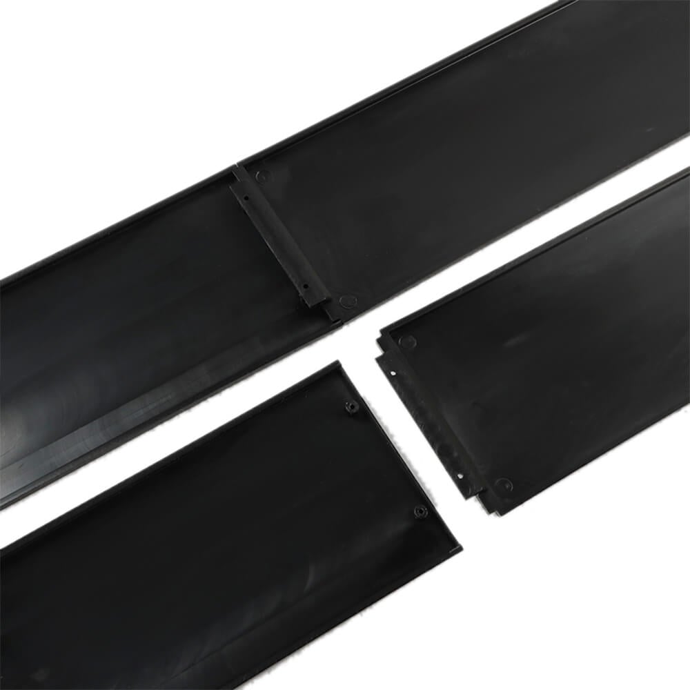 One side of the Car Side Skirt Rocker Extension Panel Kit