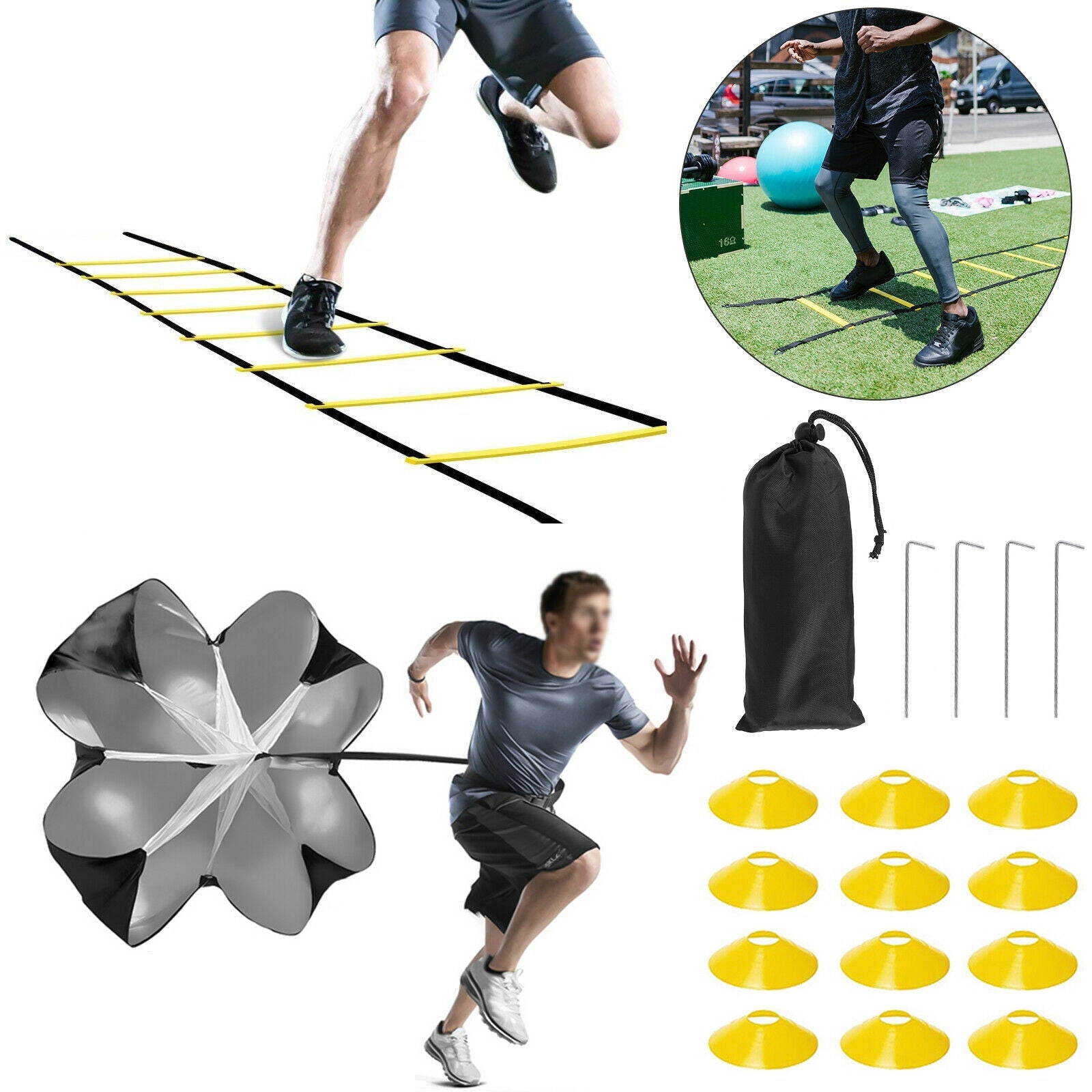 Agility Training Set, 19pcs