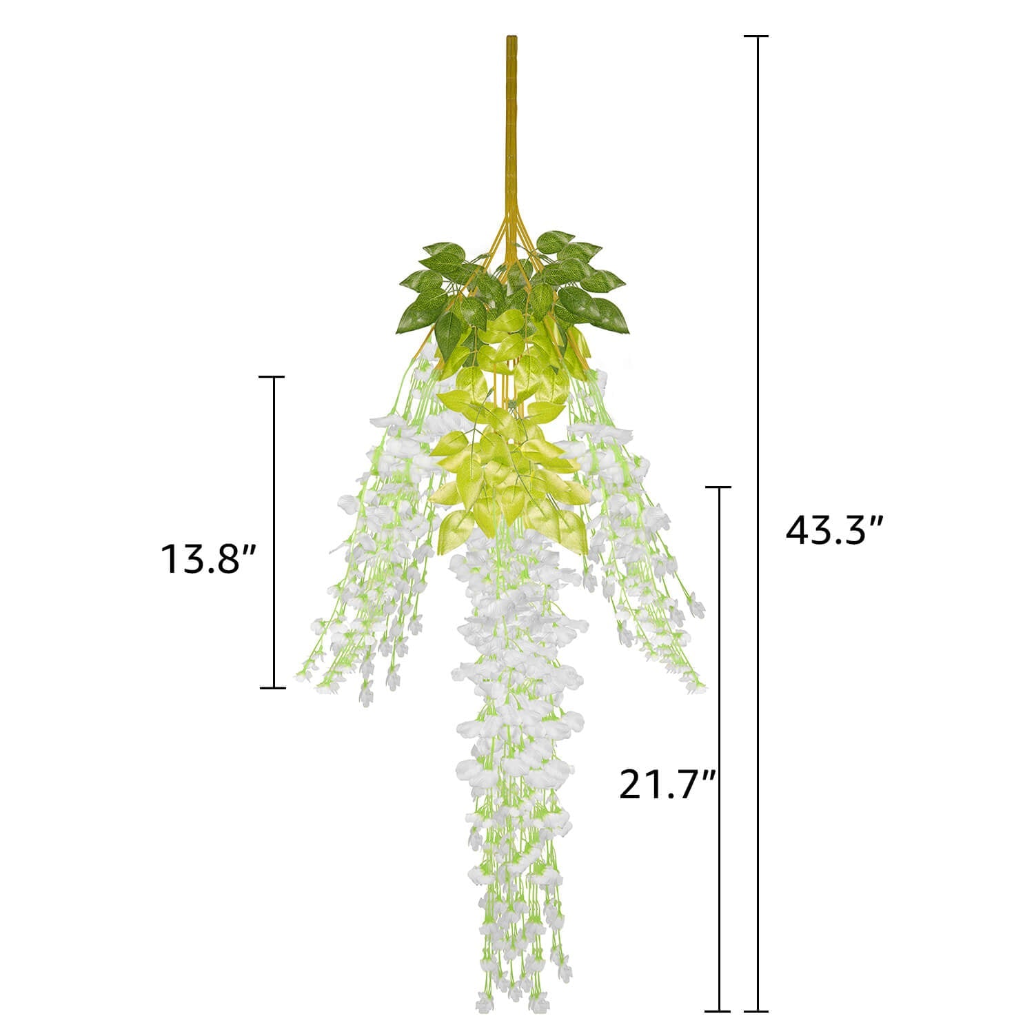 Artificial Flowers Vine, 6 Pcs - BCBMALL