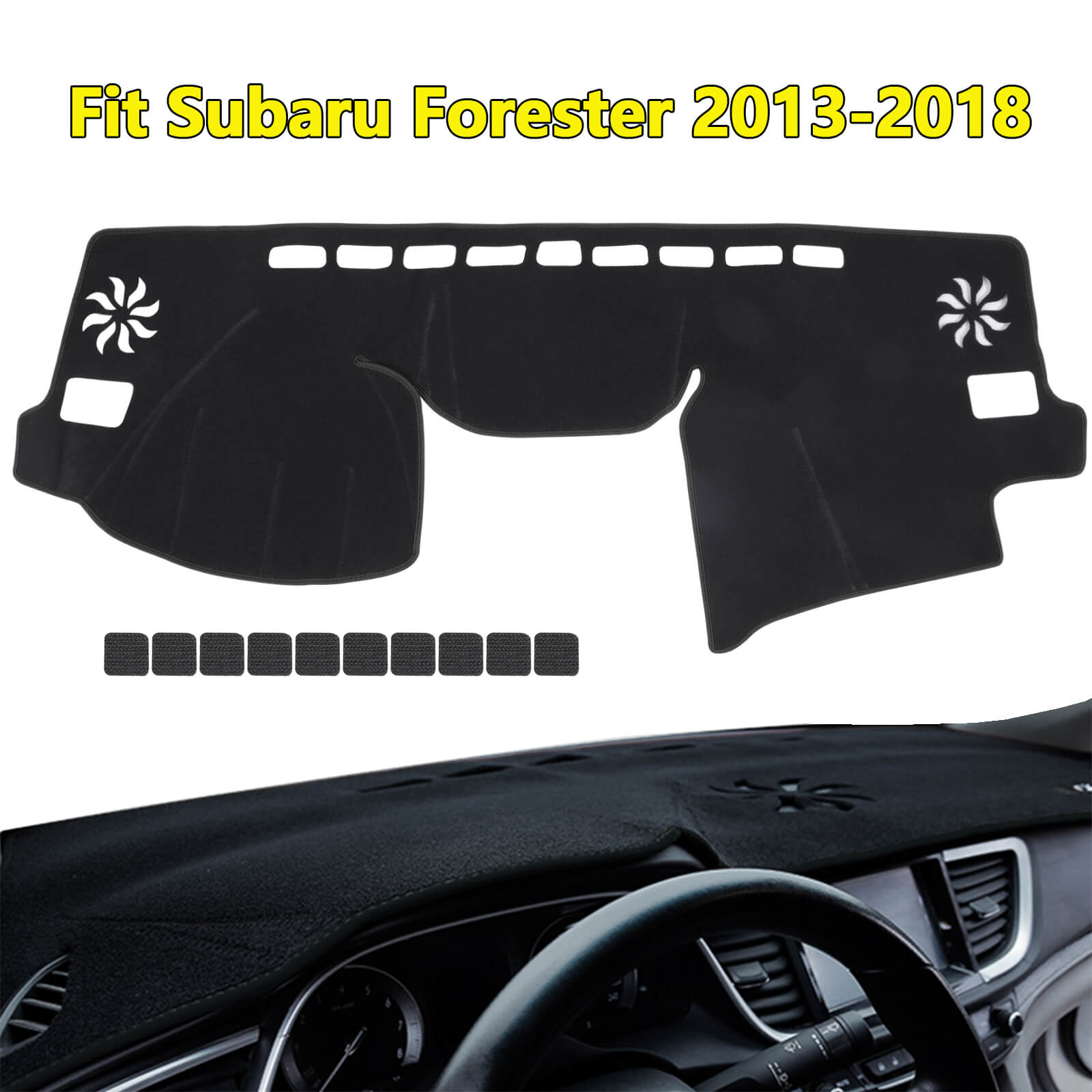 Car Dash Mat Cover For Subaru Forester 2013-2018 - BCBMALL