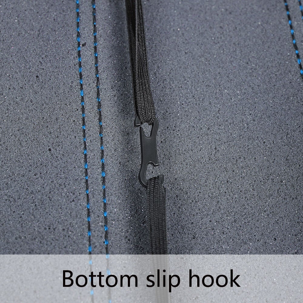 hook of Universal Cloth Seat Cover with Steering Wheel Cover
