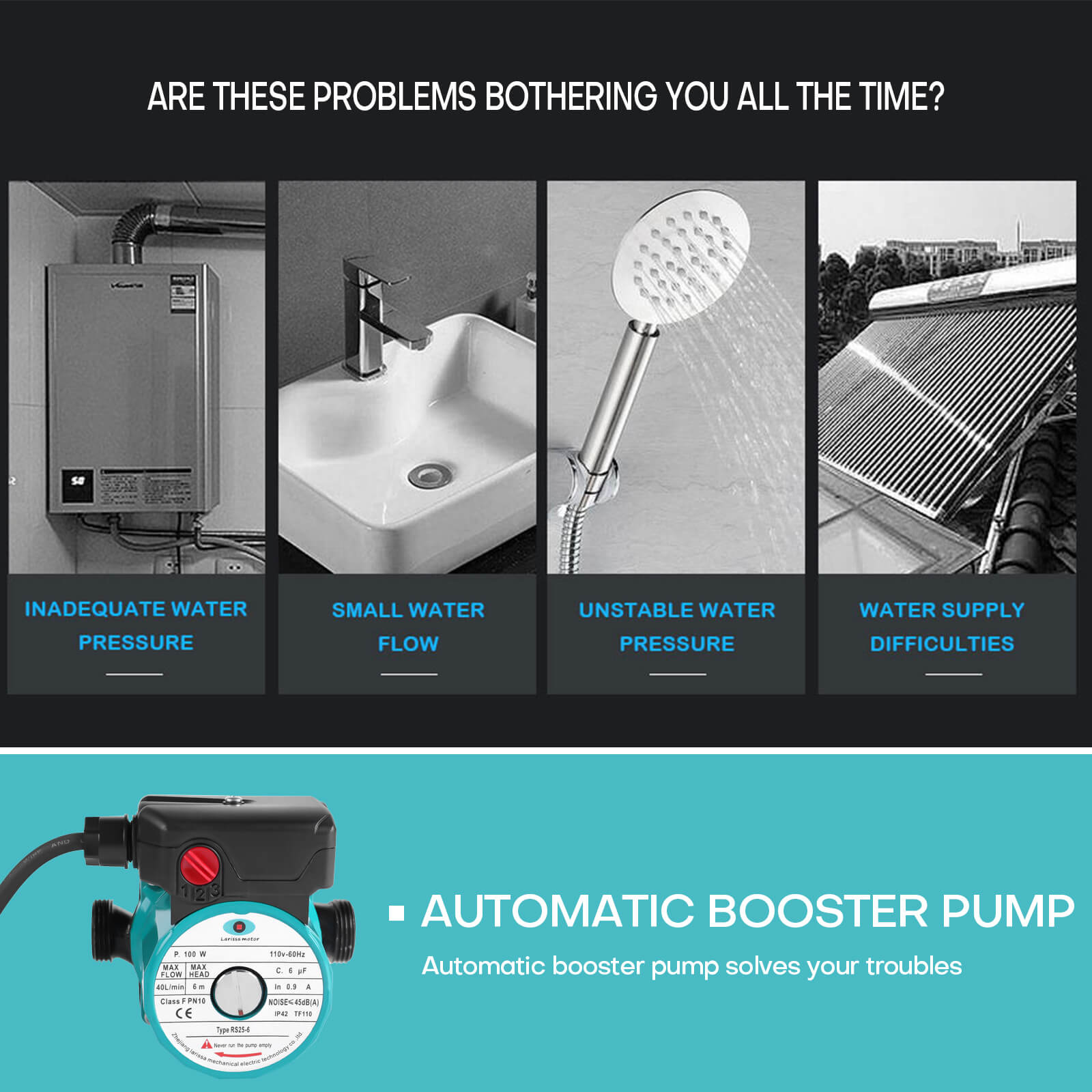 Automatic Booster Pump - BCBMALL