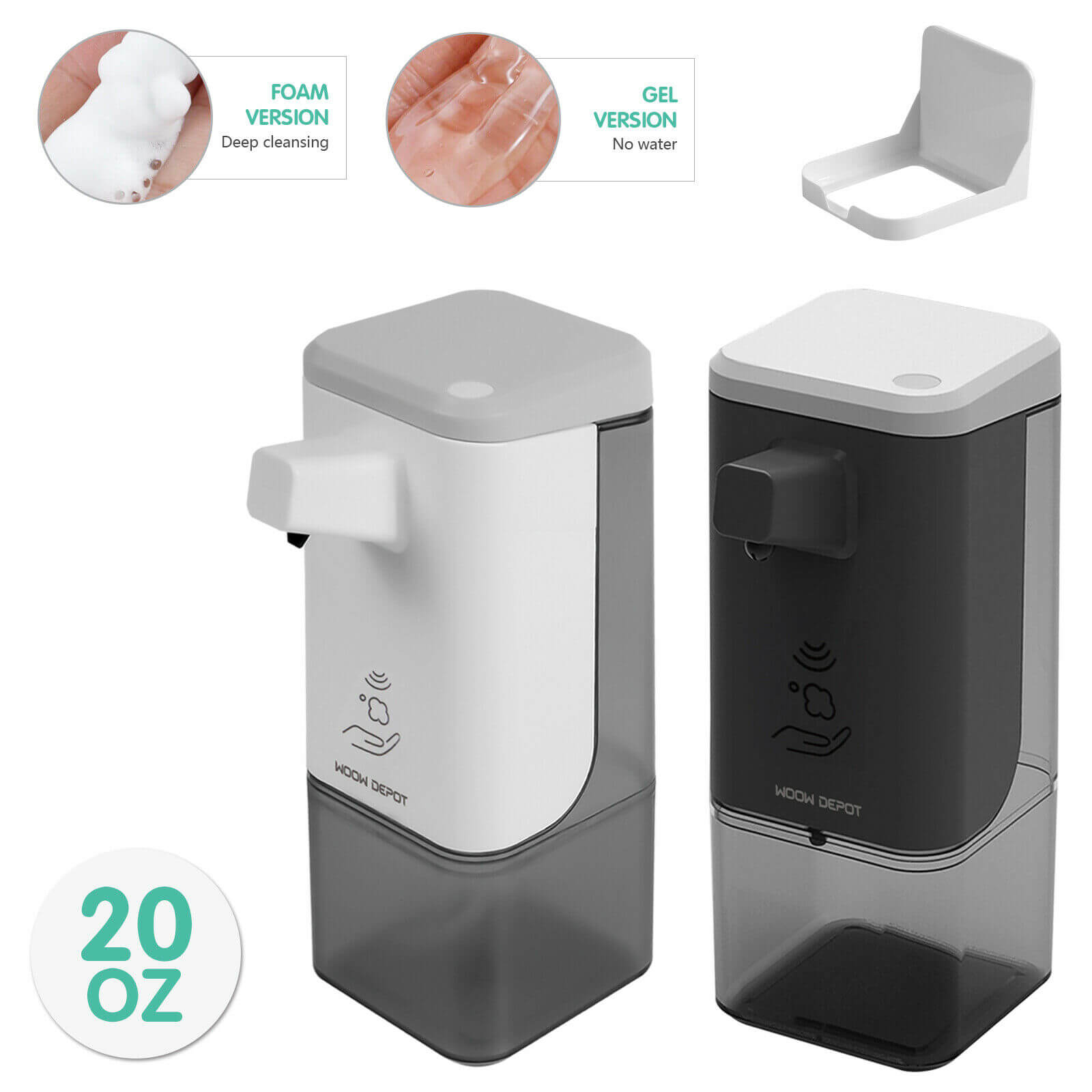 600ml Automatic Gel/Foam Soap Dispenser