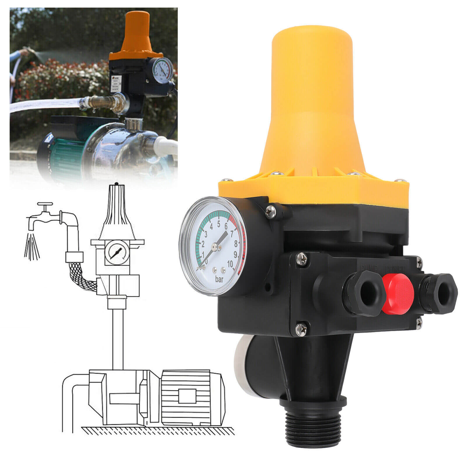 Automatic Pump Pressure Controller