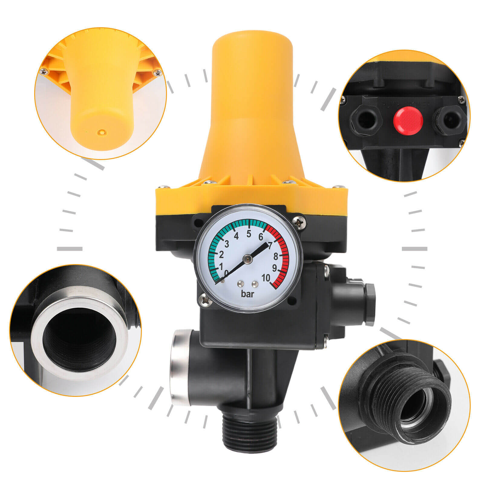 Automatic Pump Pressure Controller detail display