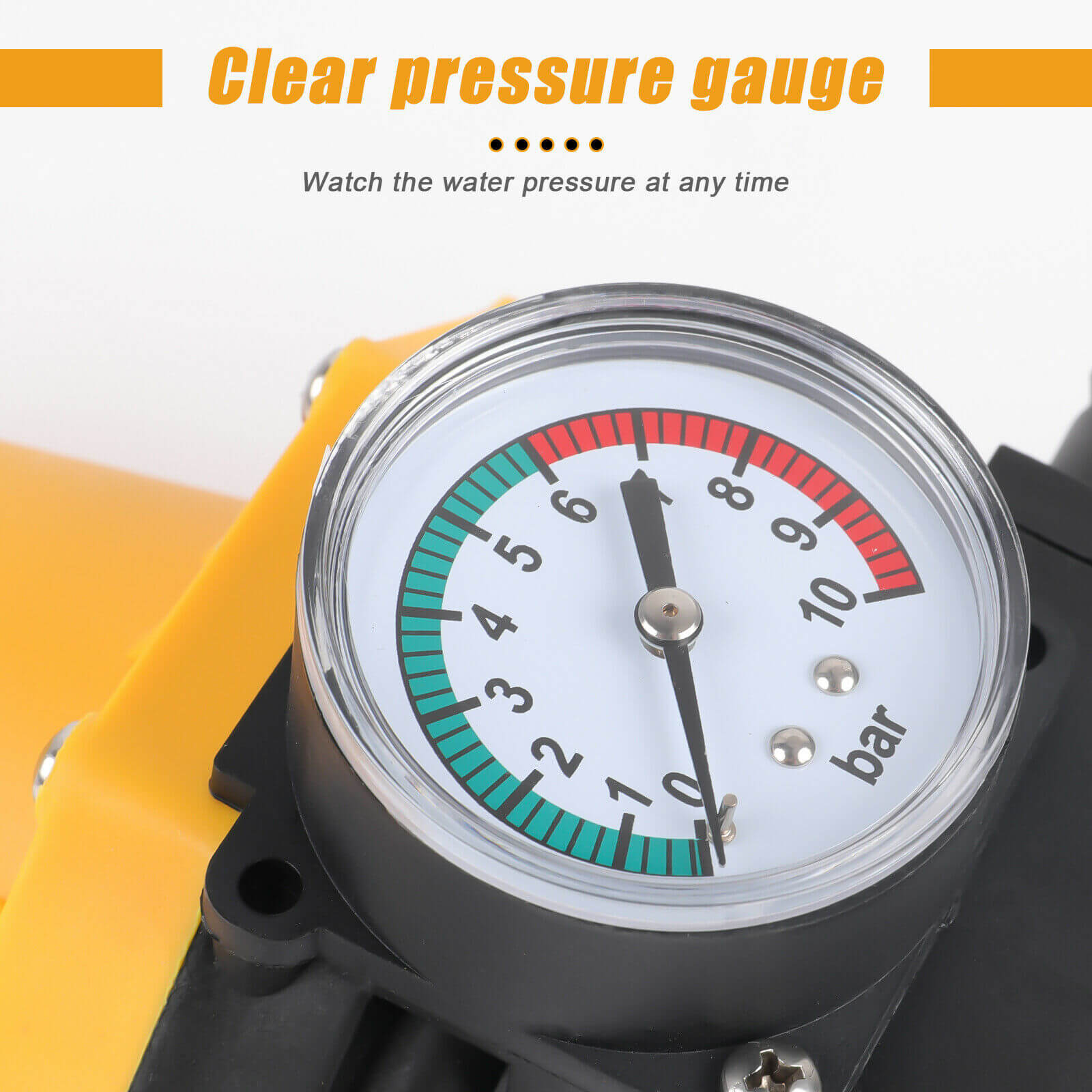 Automatic Pump Pressure Controller pointer