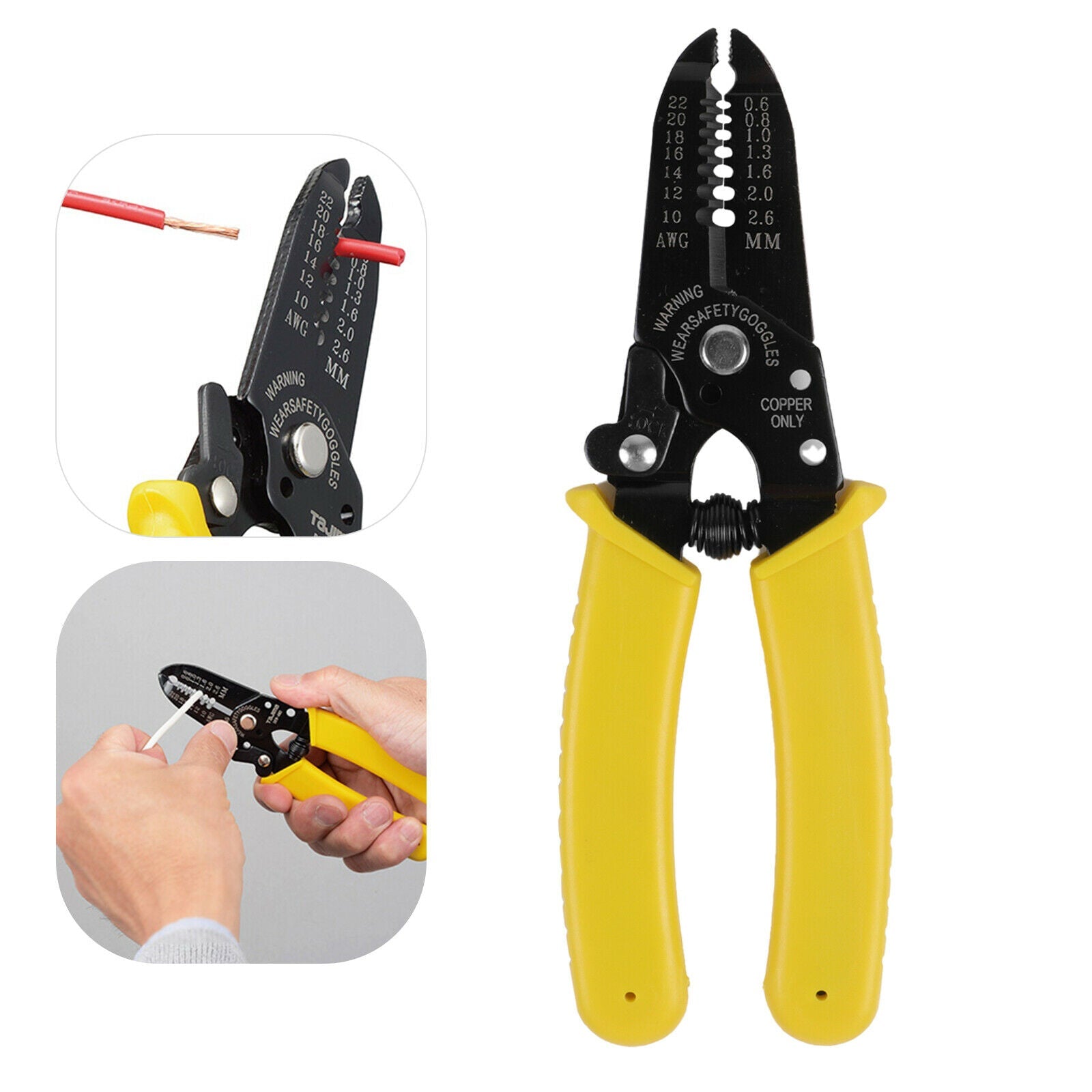 Automatic Wire Stripper cutter usage detail