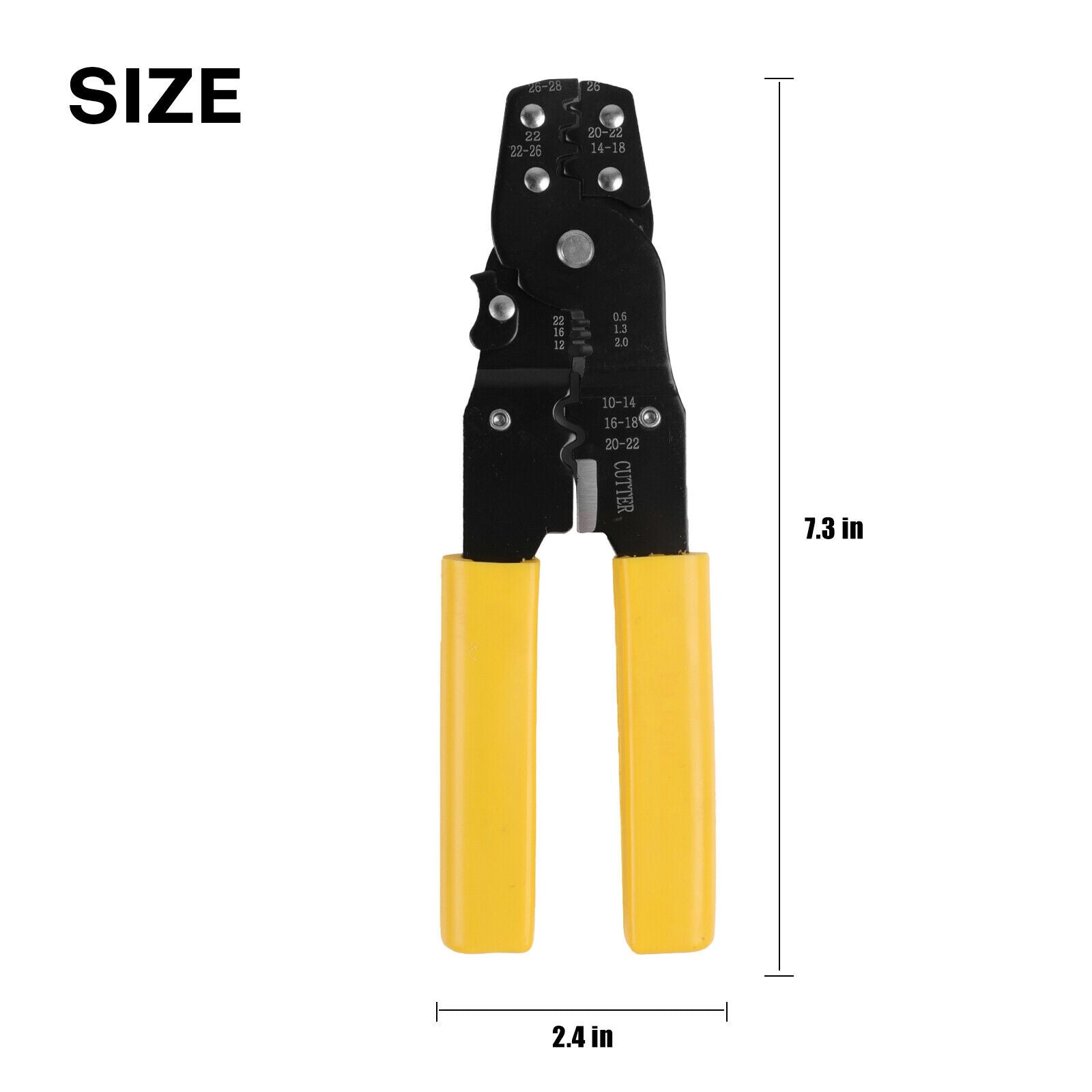 Automatic Wire Stripper cutter size