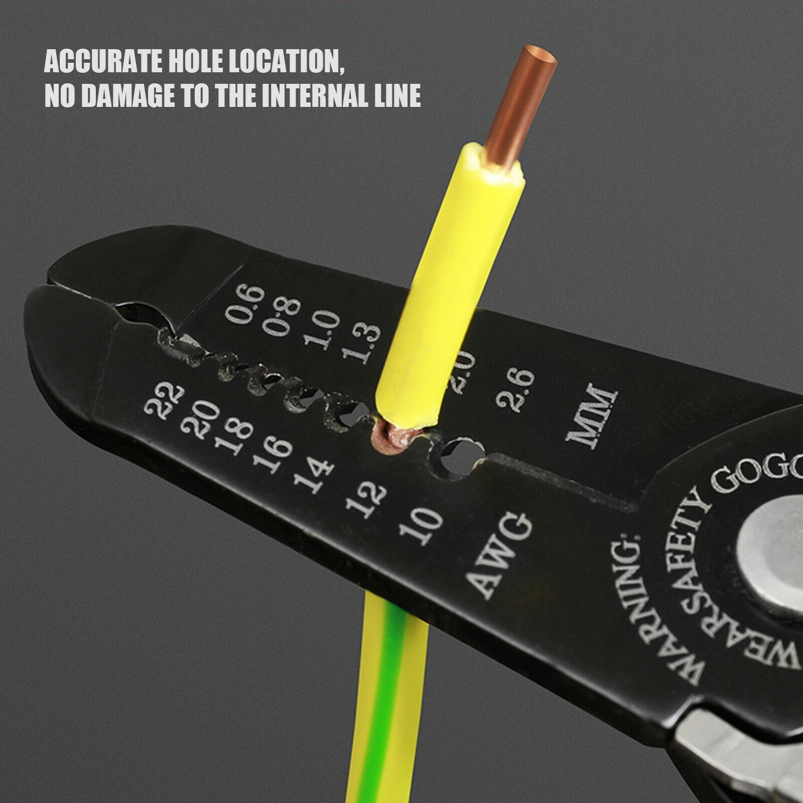 Automatic Wire Stripper usage crimper