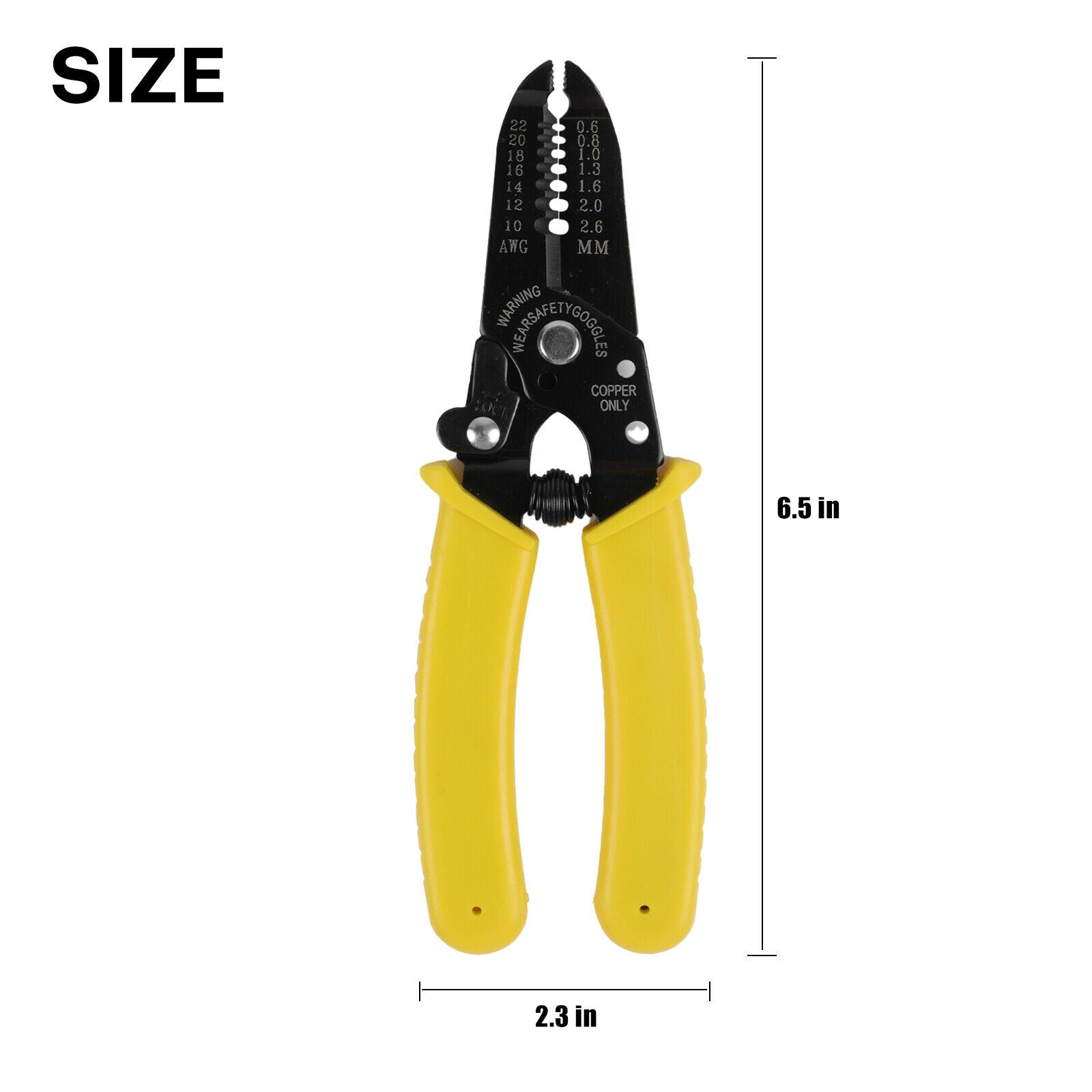 Automatic Wire Stripper cutter crimper size