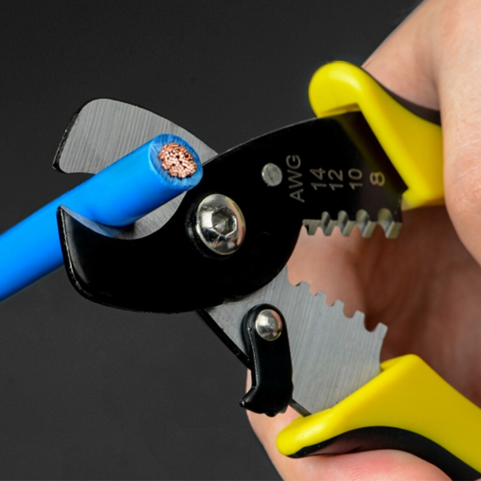 Automatic Wire Stripper usage