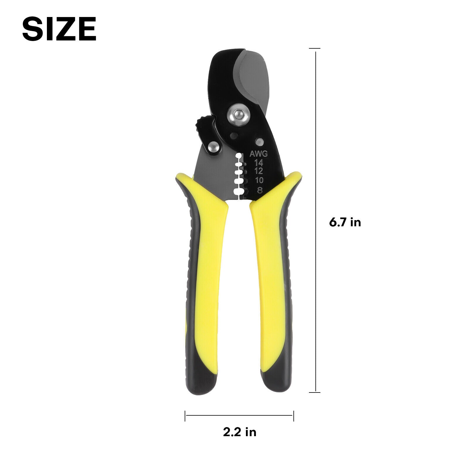 Automatic Wire Stripper size