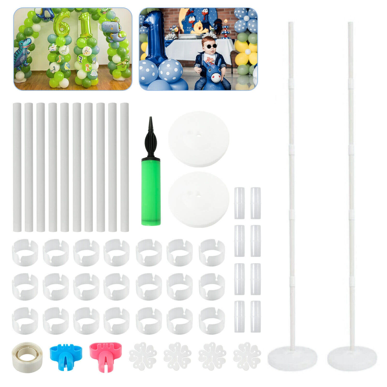 Balloon Column Base Stand, 2 Sets