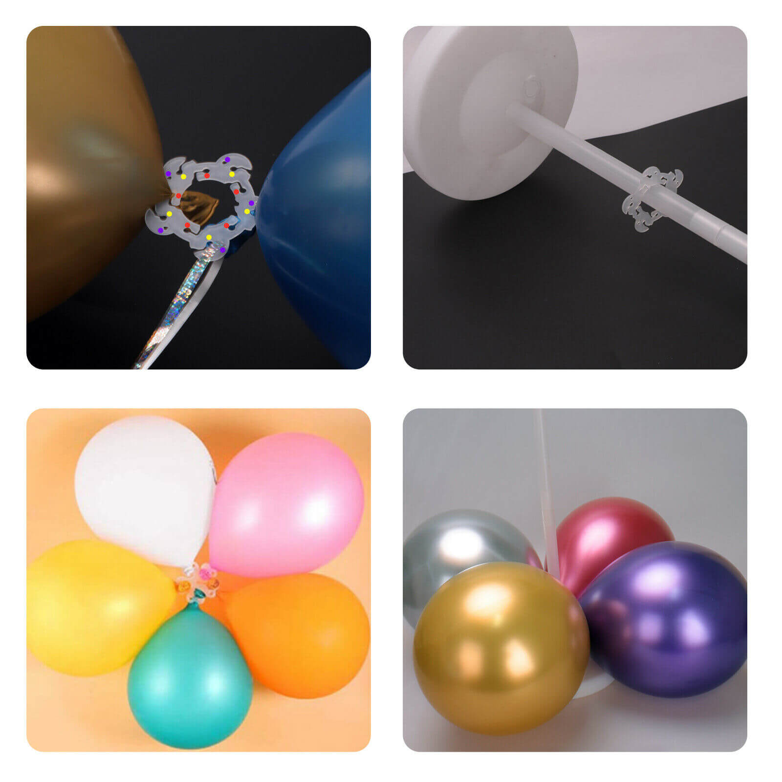 Balloon Column Base Stand, 2 Sets