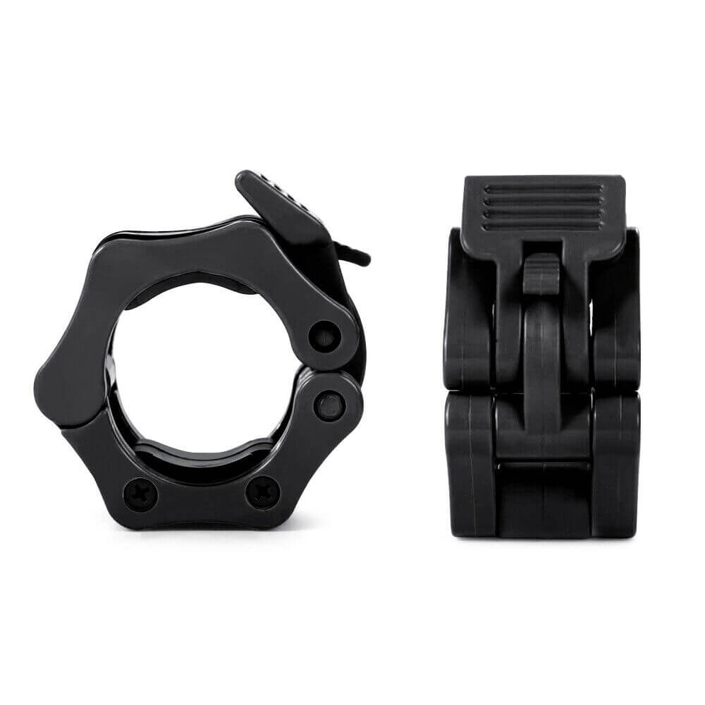 Back and side of Standard Barbell Lock - BCBMALL