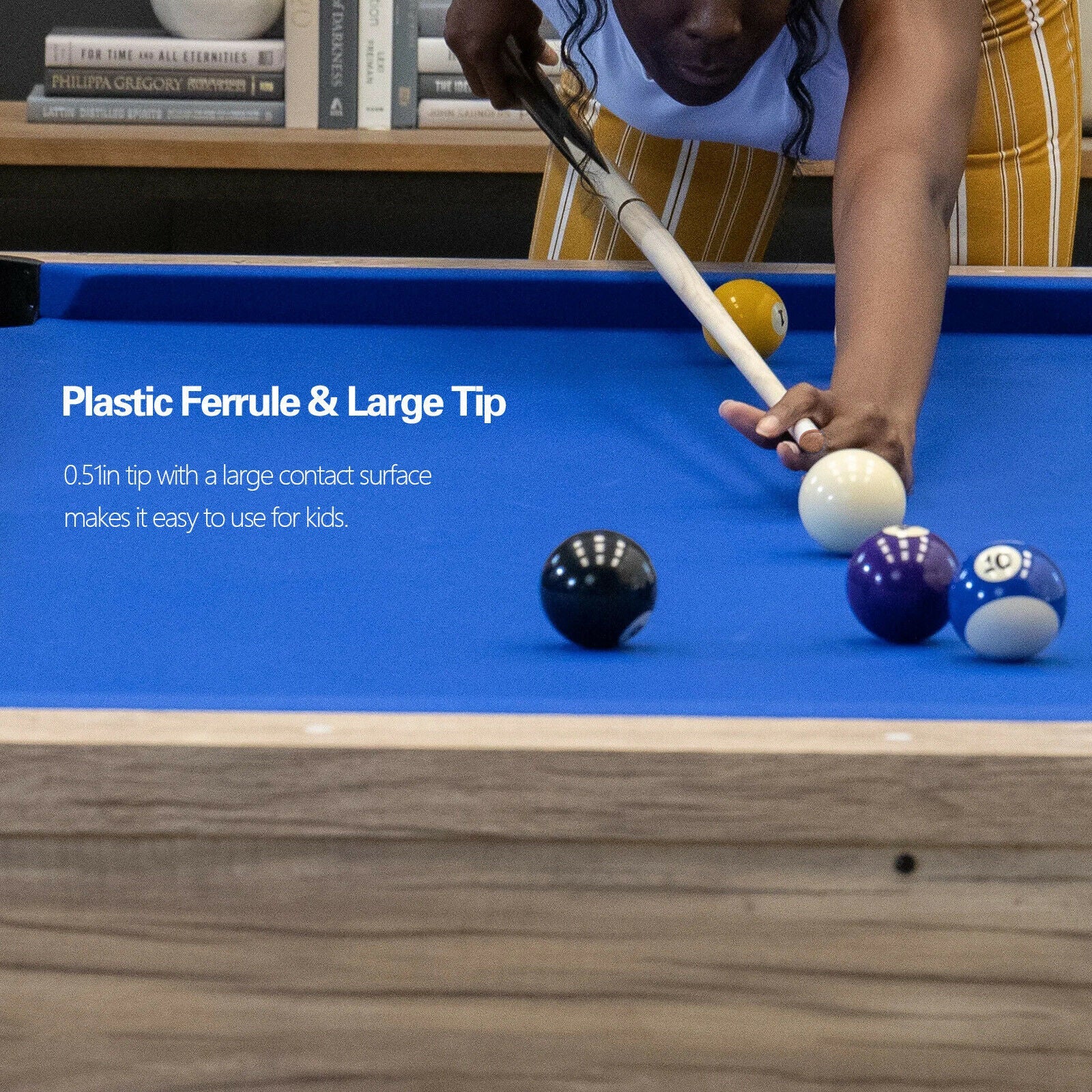 Billiard Pool Cue for Kid Adult, 2/4pcs adult