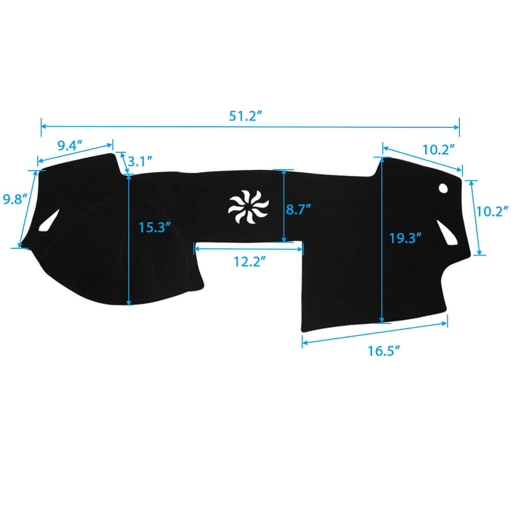 Car Dashboard Cover For MAZDA 6 2009-2012 - BCBMALL